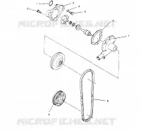 BOMBA DE AGUA 440 0952760, 440 SKS 0952560,  and EUROPEAN 440 SKS E952560 (4929032903C009)