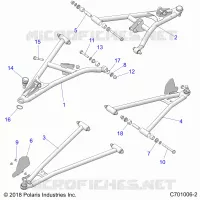 SUSPENSIÃ“N DELANTERA CONTROL ARMS