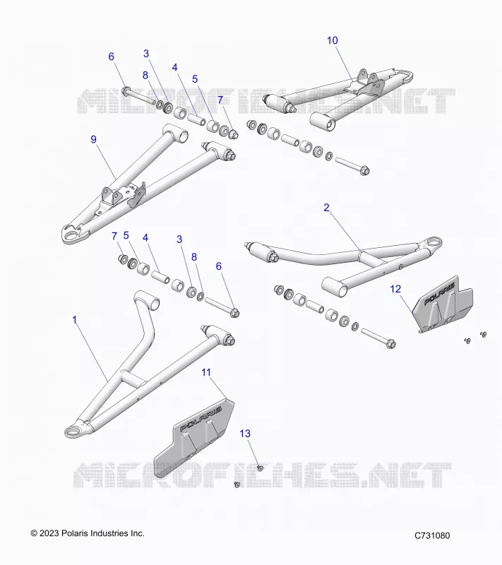 SUSPENSIÃ“N DELANTERA CONTROL ARMS