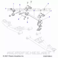 SUSPENSION, FRONT BARRA ESTABILIZADORA