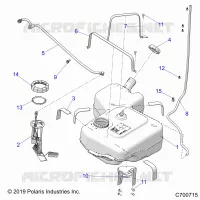 SISTEMA DE COMBUSTIBLE, FUEL TANK