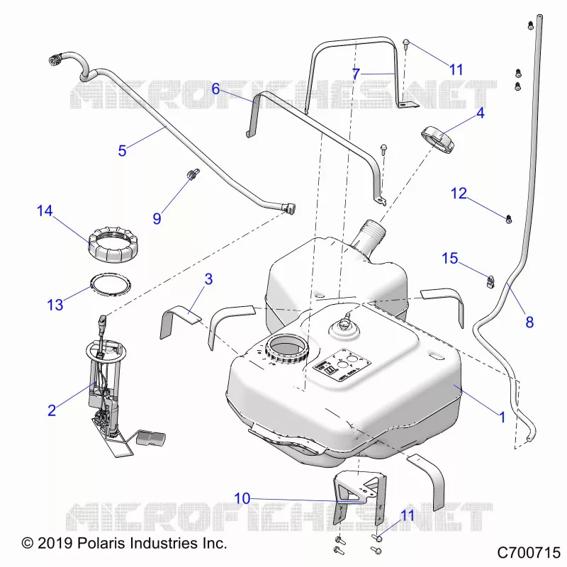 SISTEMA DE COMBUSTIBLE, FUEL TANK