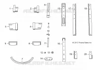 OPCIONES, 4 PASS HARD DOOR REPLACEMENT HARDWARE