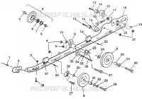 montaje en carril (SUSPENSION) ULTRA SPX 0975678, ULTRA SPX SE H975678 and EURO (4939533953B012)