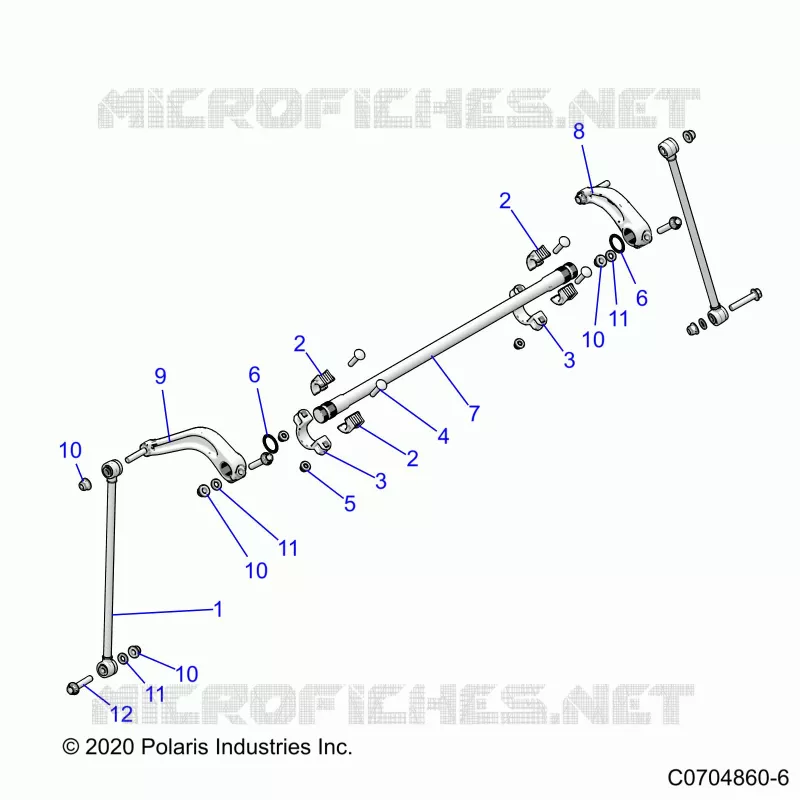 SUSPENSION, REAR BARRA ESTABILIZADORA
