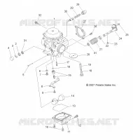 MOTOR, CARBURADOR
