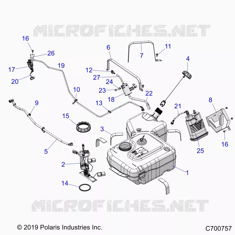 SISTEMA DE COMBUSTIBLE, FUEL TANK, EVAP