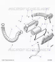 ENGINE, TOMA DE AIRE SYSTEM