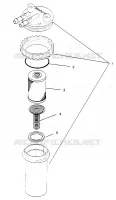 DESAGÜE SLX 780 B964287 (4937443744C010)
