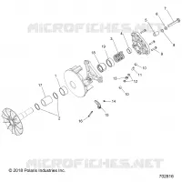 TREN, PRIMARY CLUTCH