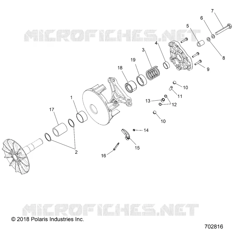 TREN, PRIMARY CLUTCH