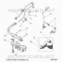 SISTEMA DE COMBUSTIBLE, RAIL, LINES AND THROTTLE BODY