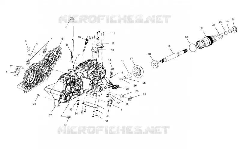 CAJA DE ENGRANAJES (Cases and Snorkel)