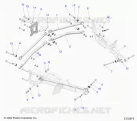 SUSPENSION TRASERA TRAILING ARMS MOUNTING
