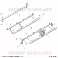CHASSIS, ASIENTO SUPPORTS