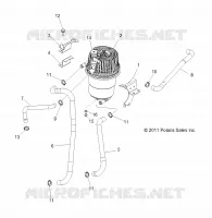 MOTOR, TANQUE DE ACEITE and LINES
