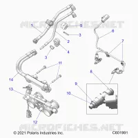SISTEMA DE COMBUSTIBLE, RAIL, LINES AND THROTTLE BODY