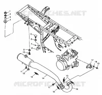 SISTEMA DE ESCAPE XPLORER 300 W98CC28C (4945264526A013)