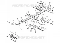 montaje en carril (SUSPENSION) XCF 0981643 (4942774277B010)