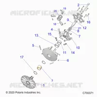 TREN, PRIMARY CLUTCH
