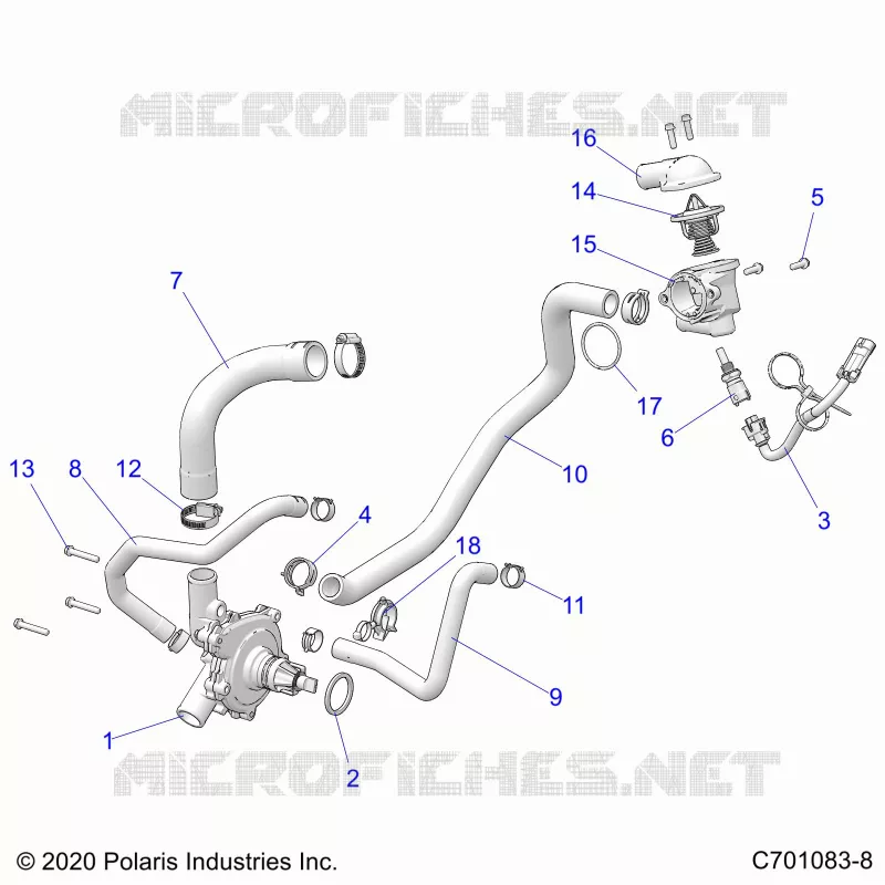 MOTOR, WATERPUMP AND BYPASS