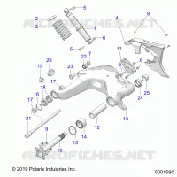 SUSPENSION TRASERA ASM.