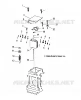 MOTOR, CARBURADOR, UPPER