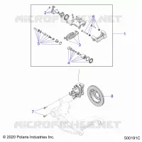 BRAKES, PINZA FRENO TRASEIRA