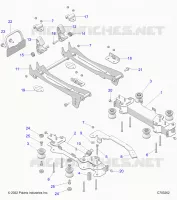 ASIENTO MOUNTING, FRONT