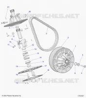 TREN, SECONDARY CLUTCH