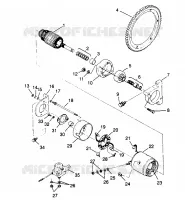 MOTOR DE ARRANQUE XLT TOURING 0963357 and EUROPEAN XLT TOURING E963357 (4931923192D002)
