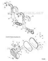 TREN, CLUTCH COVER AND DUCTING