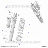 SUSPENSION TRASERA SHOCK