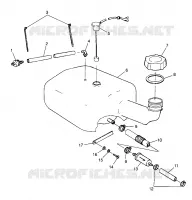 TANQUE DE ACEITE SLTX B964590 and Intl. SLTX I964590 (4935783578A014)