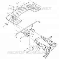 El montaje en bastidor trasero XPLORER 4X4 W959140 (4930223022A007)