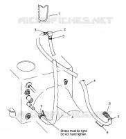 AGUA SIPHON SL 900 B964291 and  Intl. SL 900 I964291 (4935583558B009)