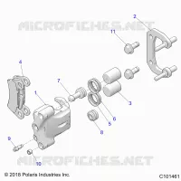 BRAKES, PINZA TRASERA