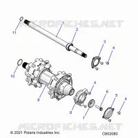 DRIVE TRAIN, JACKSHAFT AND EJE DE TRANSMISIÃ“N
