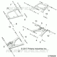 SUSPENSION TRASERA CONTROL ARMS