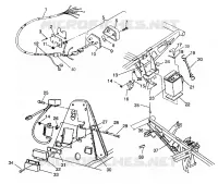 ELECTRICA/LUZ DE LA COLA ASSEMBLY 4X4 350L W938139 (4924052405032A)