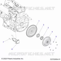 MOTOR DE ARRANQUE, FLYWHEEL AND RELATED
