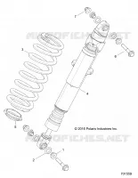 SUSPENSION TRASERA SHOCK MOUNTING