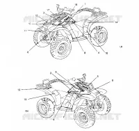 ETIQUETAS  Trail Boss W958527 (4930323032A008)