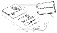 KIT DE HERRAMIENTA Sport 400L W97BA38C and Trail Blazer W97BA25C (4940124012C007)