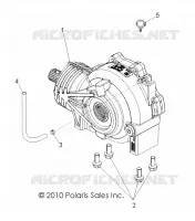 TREN, FRONT GEARCASE
