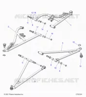 SUSPENSIÃ“N DELANTERA CONTROL ARMS