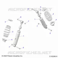 SUSPENSION, CHOQUE FRONTAL