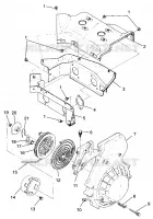 VENTILADOR DE LA CUBIERTA Y EL ARRANQUE DE RETROCESO
