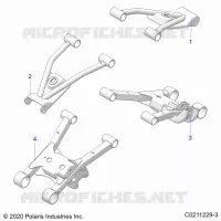 SUSPENSION TRASERA CONTROL ARMS