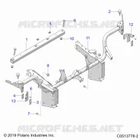CHASSIS, FRONT BASTIDOR ASM. (USA ONLY)